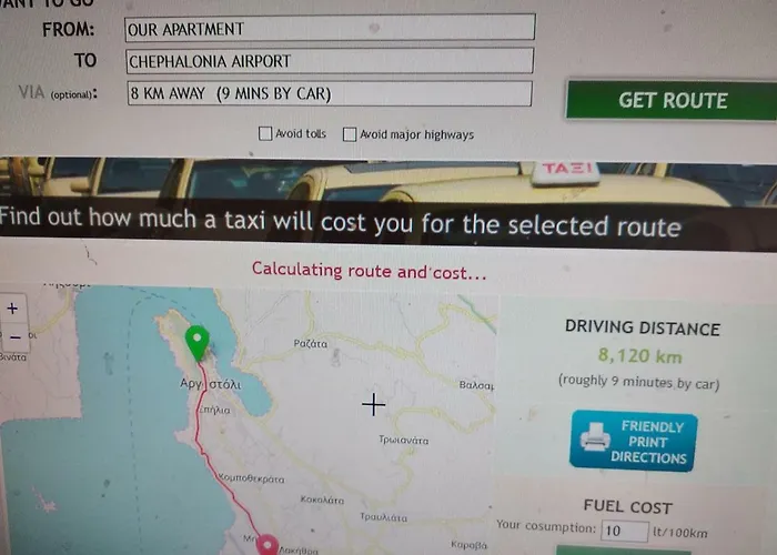 公寓 Aphrodite Superb Sea View 阿尔戈斯托利翁